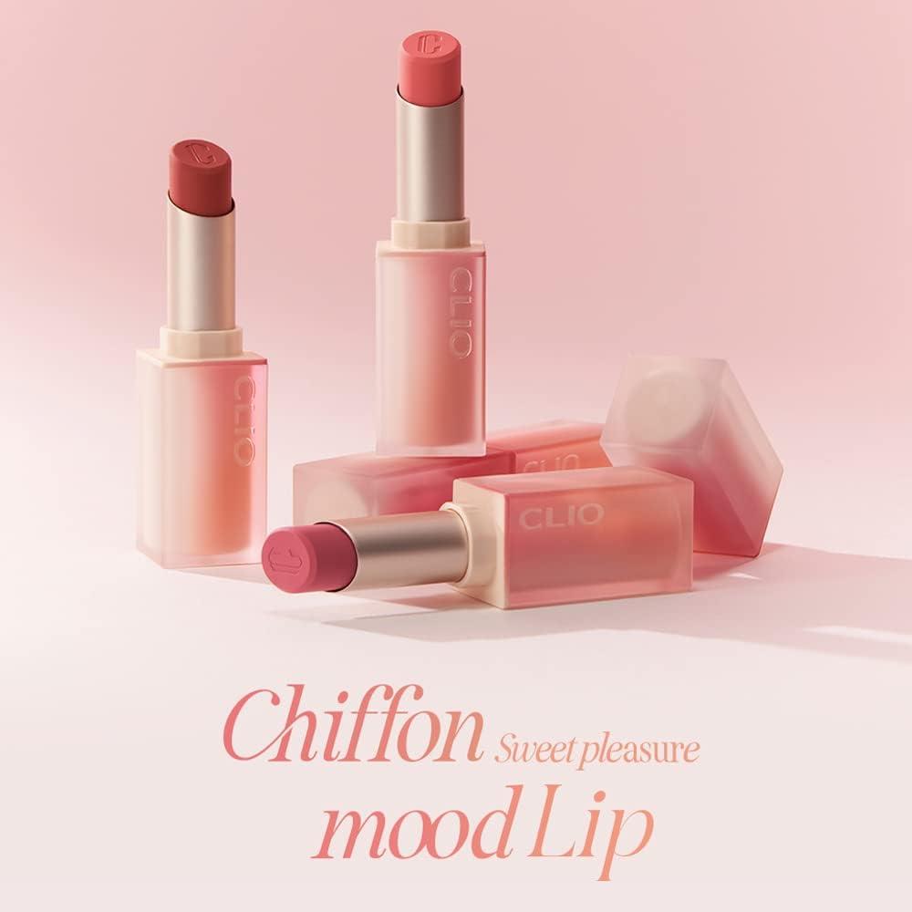 [Clio] Chiffon Mood Lip #08 Tangerine Tarte